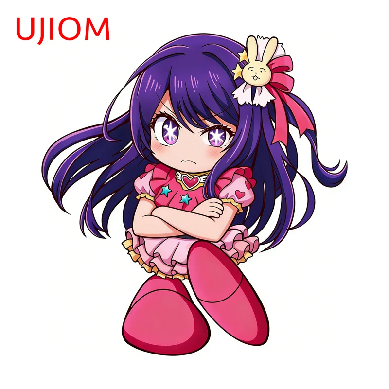 UJIOM Hoshino Ai Cute Wall Sticker Exquisite Home Decor Game Room Decal Occlusion Scratch Refrigerator Veneer Sofa Wall Decor