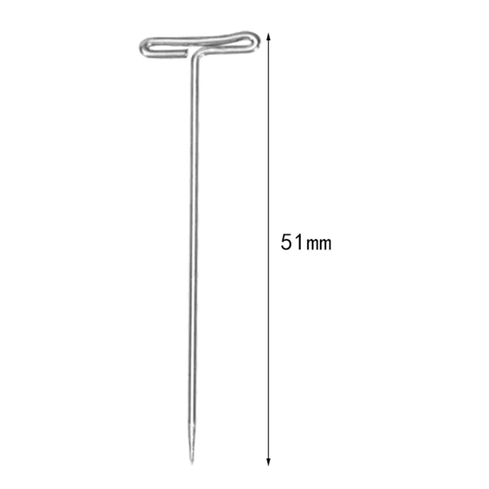 

100 Pcs Cosmetology Kit Dressmaker Pins Modelling Making T-Pins Simple Metal