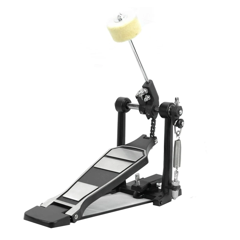 Single Foot Pedal With Drum Beater Single Chain Drive Percussion Instruments Replacement For Drum Lovers