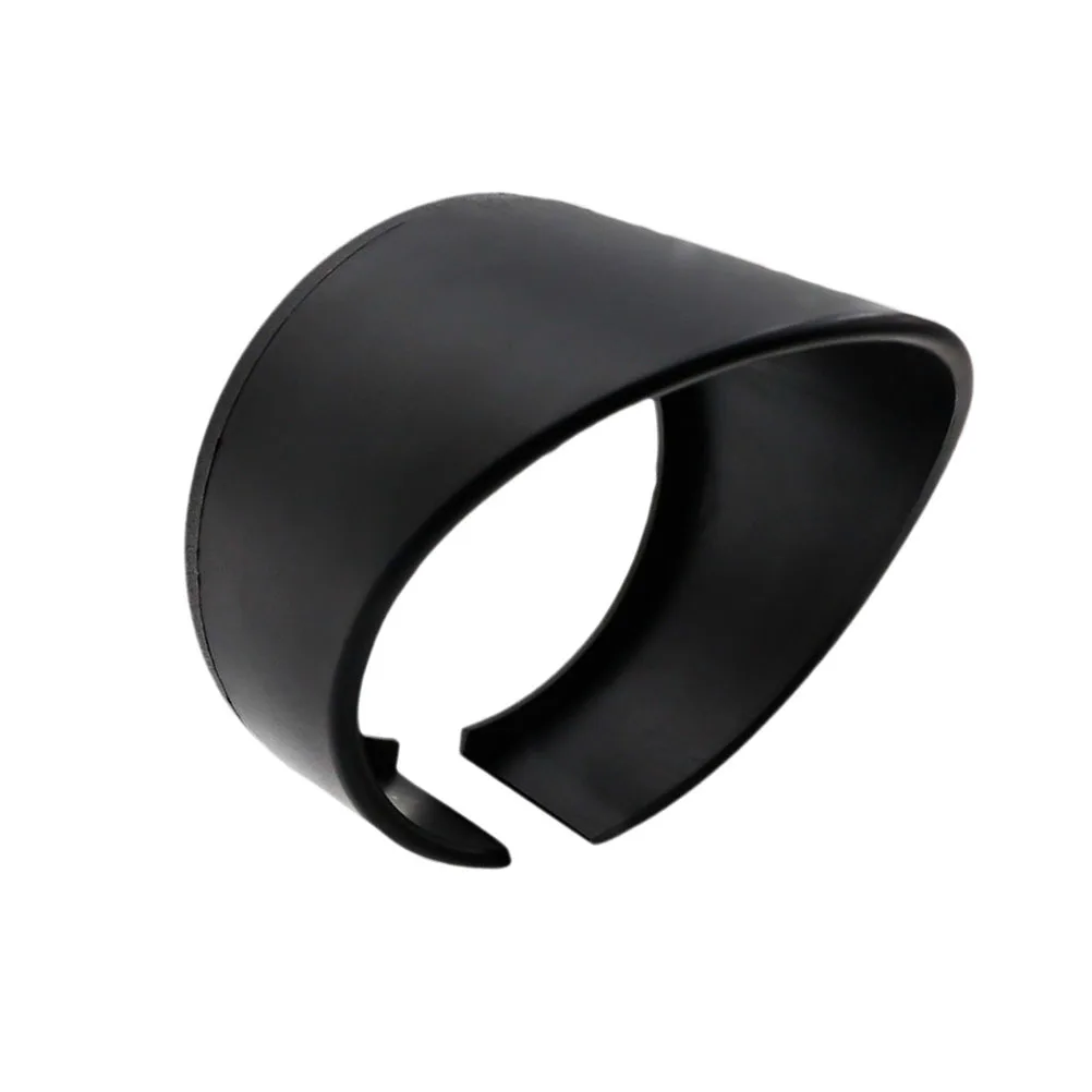

1pc Car Gauge Sunshade Visor 60Mm Black Universal Fit Uv Protection For Modified Dashboard Dashboard Protector Gauge Cover