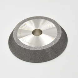 3 Inch CBN Grinding Wheel, 1/2'' Arbor, 20G-CBN230 CBN for High Speed Steel, SDC for Tungsten Steel