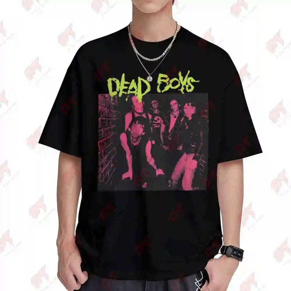 Rock Band Destroy Boys Classic Dead Short Sleeve Tee 100% Cotton T-Shirt