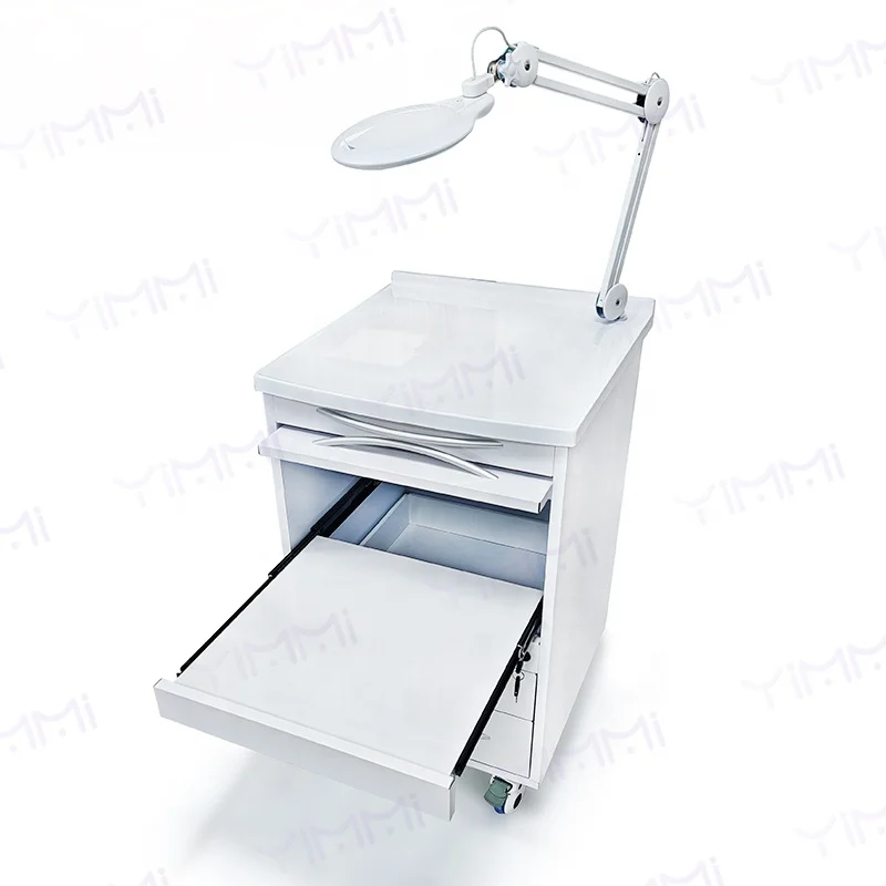 

Professional Den--tal Tool Cabinet Medical Clinic Mobile Cabinet Modern Stainless Steel Drawer Cabinet