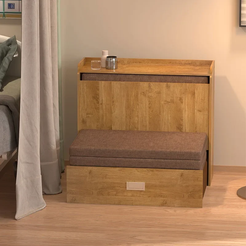 Folding bed Multifunctional double organ  single invisible bed Retractable simple office lunch break Portable bed