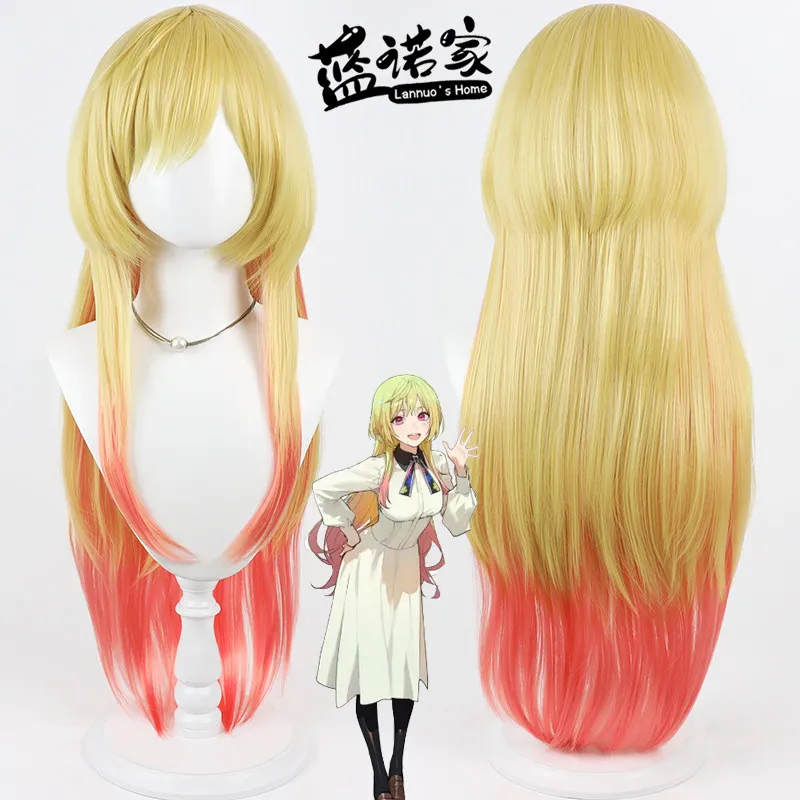 

Anime Marriagetoxin Mei Kinosaki Cosplay Wig Halloween Carnival Party Props Synthetic Hair Heat Resistant Fiber + Wig Cap
