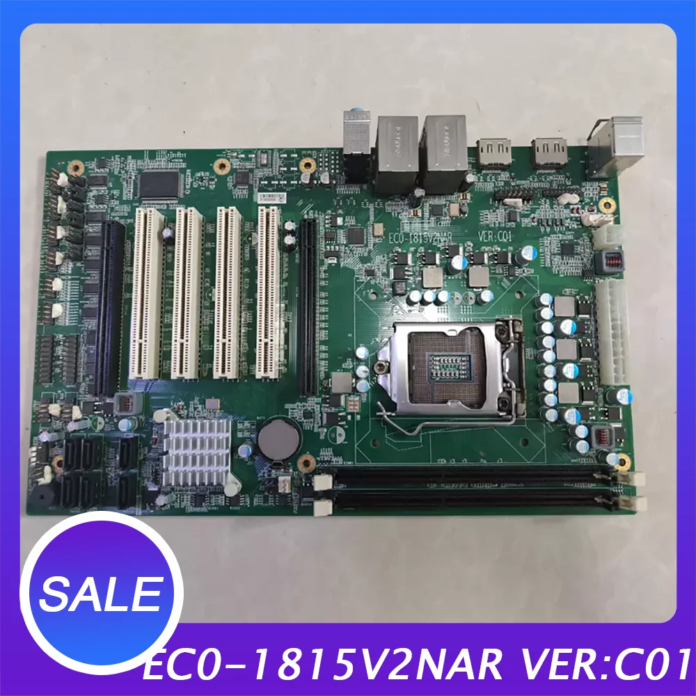 The Dual Network Card Industrial Computer Motherboard EC0-1815V2NAR VER:C01