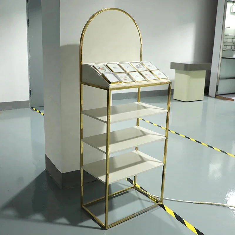 custom.Custom Acrylic Skincare Display Stands Skincare Lipstick Cosmetic Floor Display Stand Cosmetics