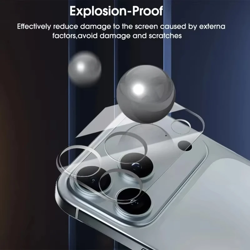 Camera Lens Protector Glass For iPhone 17 Pro Max Air 16 14 13 11 12 15 Pro Max Plus Mini Rear Len Screen Protector Anti-scratch