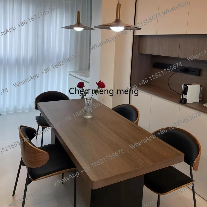 

Study Japanese Square Dining Tables Luxury Modern Wood Room Dining Tables Brown Dinette Muebles De Cocina Home Furniture