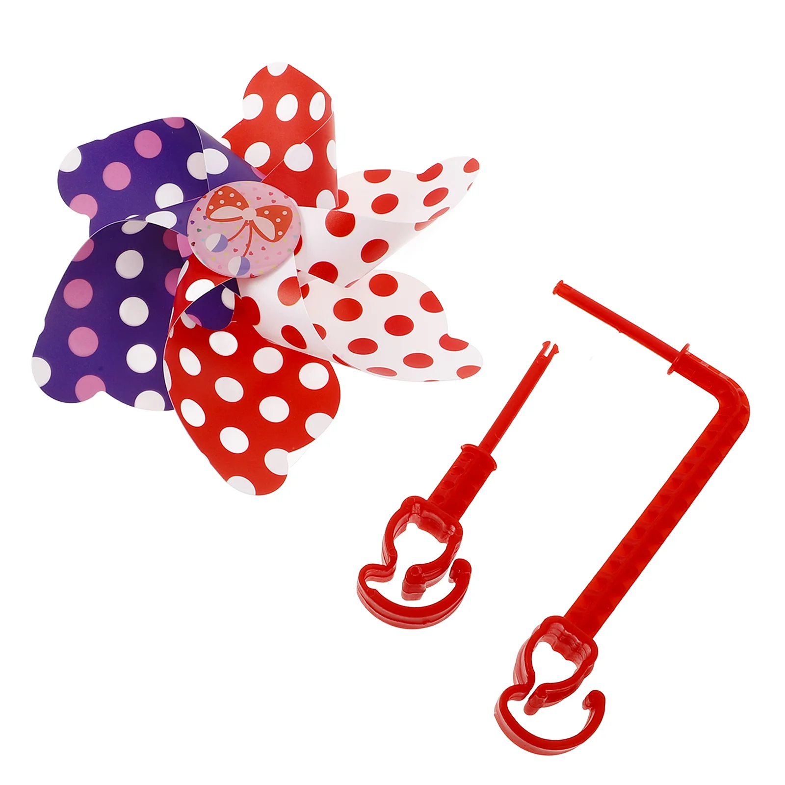 1Set Childrens Vehicle Accessory Cartoon Theme Bike Pinwheel Decor Windmill for Girls Playtime Windmills Windmill
