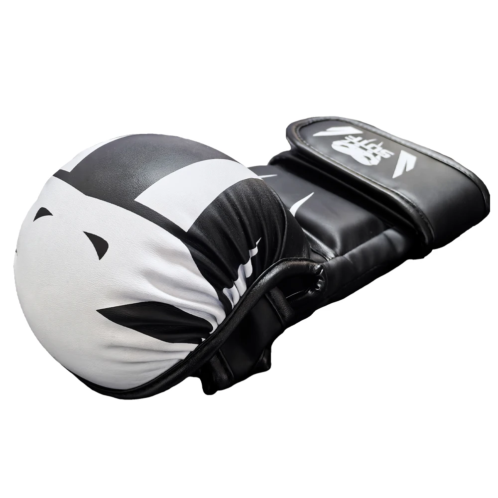 المهنية MMA قفازات الملاكمة بولي Leather الجلود MMA القتال فنون الدفاع عن النفس قفازات ملاكمة الكاراتيه الملاكمة التايلاندية قفازات التدريب الرجال #5