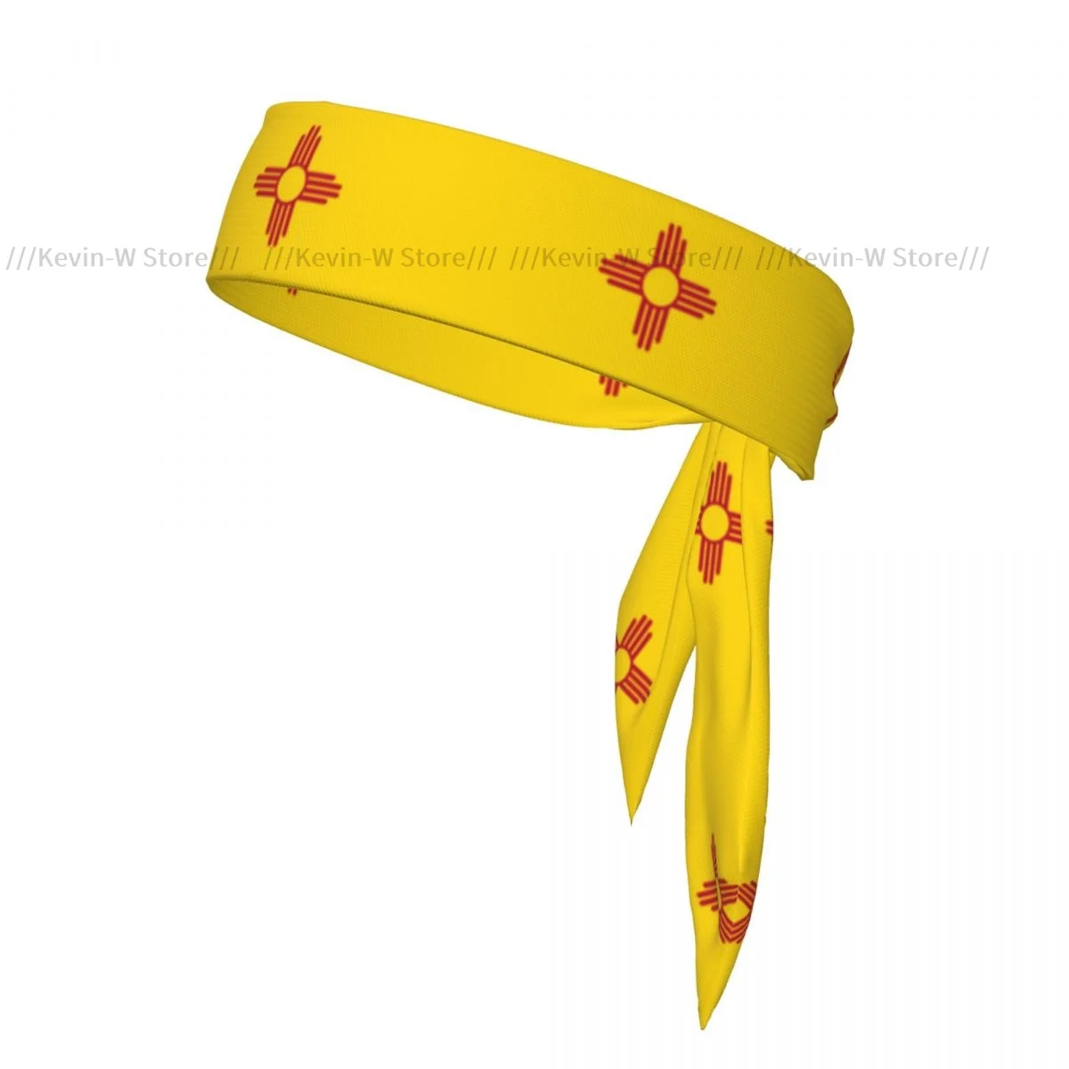 Sweatband Bandanas Flag Of New Mexico Hairband Head Tie Sports Headband Hair Accessories