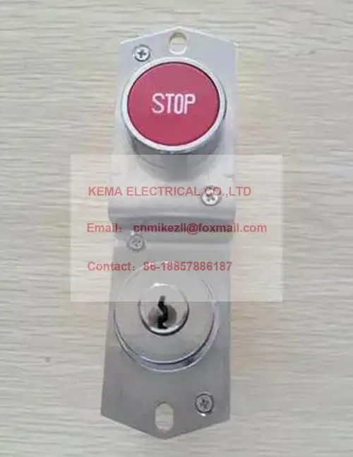 

escalator emergency stop key switch / elevator 823 emergency switch lock