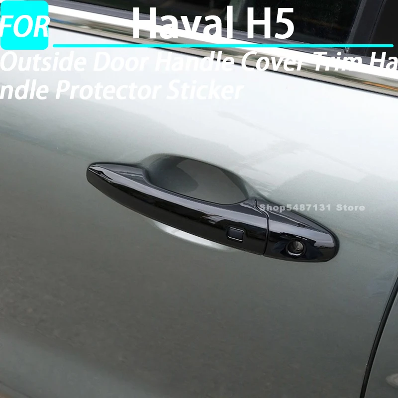 

Car Outside Door Handle Cover Trim Handle Protector Sticker for Haval H5 Exterior Accessories 2024 2025