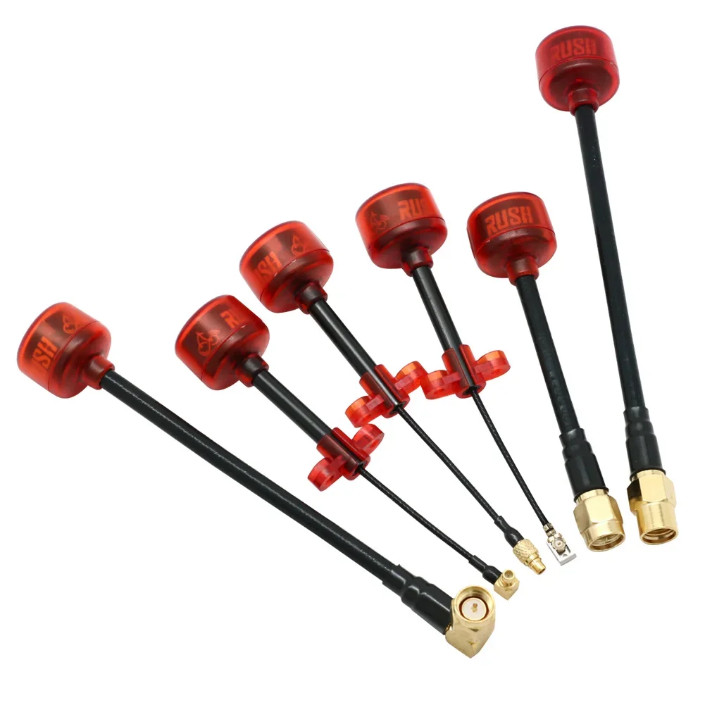Rush Cherry 5.8G 1.2dBi LHCP/RHCP FPV Antenna SMA MMCX UFL IPEX Long Range Antenna Cherry STUBBY FPV Antenna For Racing Drone