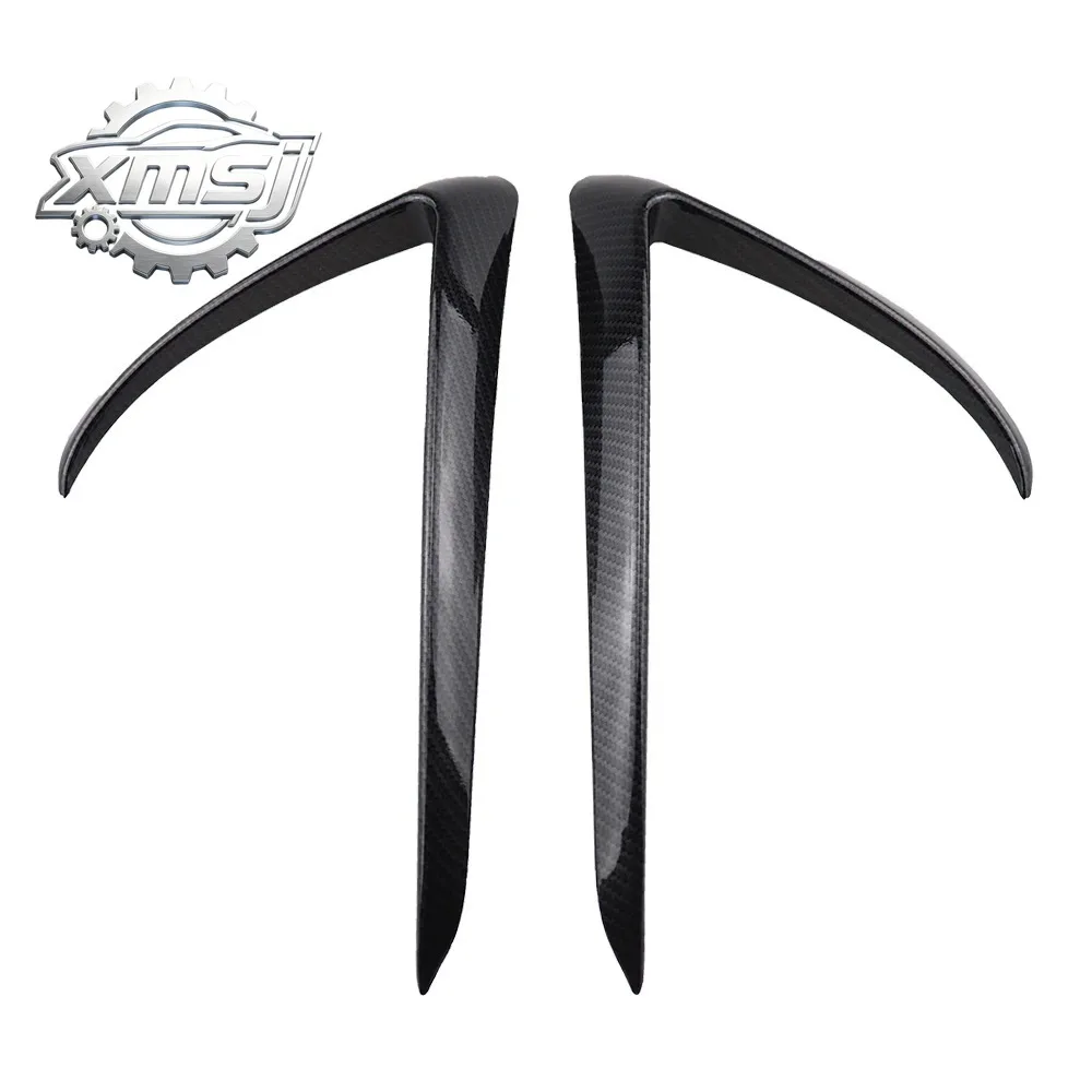 

Embellecedor hoja lantera coche, ceja luz, cuchillo viento, cubierta parachoques, pegatina apta para Tesla Mo