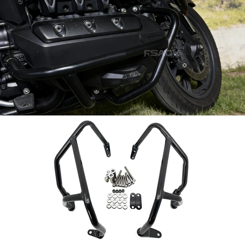 

Защитная дуга двигателя (крэш-бар) из нержавеющей стали для HONDA Gold Wing 1800 Goldwing GL1800 F6C 2018-2021 2022 2023 2024