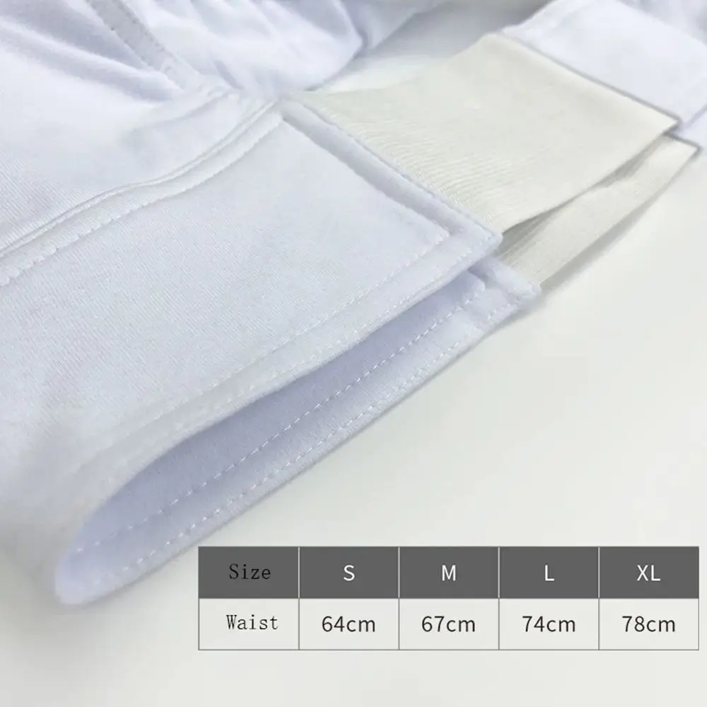 FLTOTURE Men\'s Ballet Costunmes Brief Man Dance Safety Pants Dance Belt Black Male Dance Short Underpants Men White Underpant
