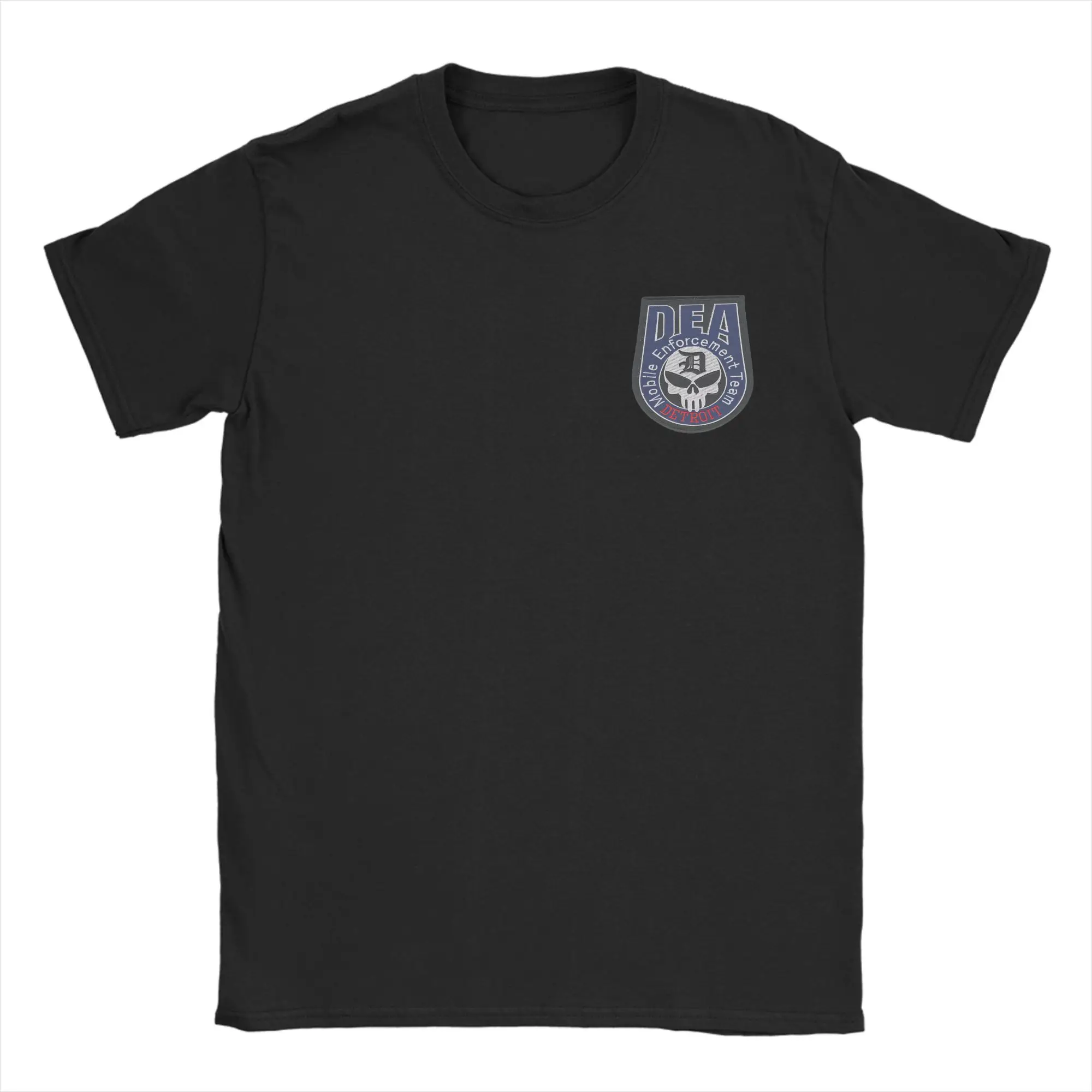 DEA Special Agent USA T-Shirt for Men Women  Vintage Cotton Tees Round Neck Short Sleeve T Shirt Classic Clothes