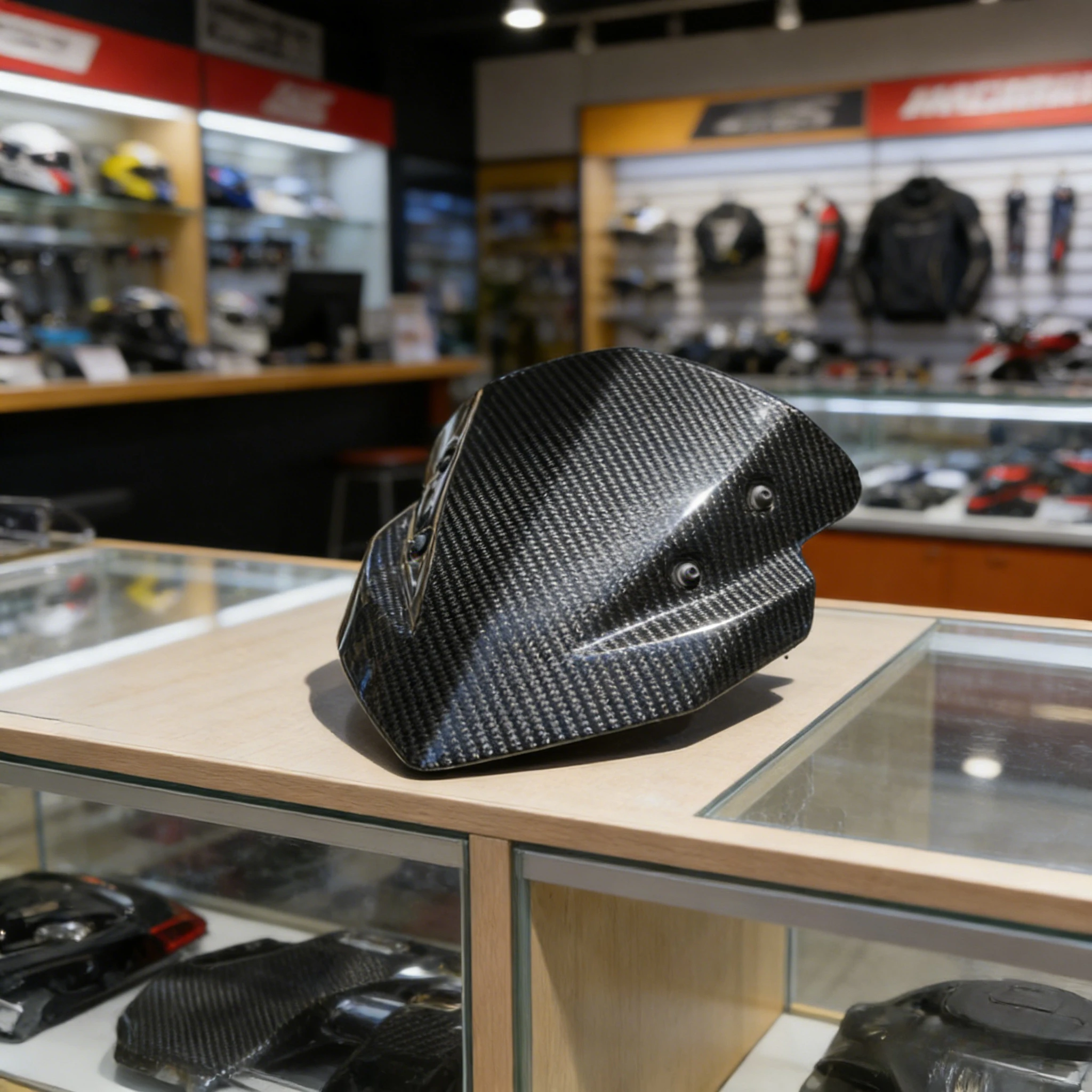 

Carbon Fiber Motorcycle Windshield Fairing Trim Cover for Kawasaki Z400 2018-2022