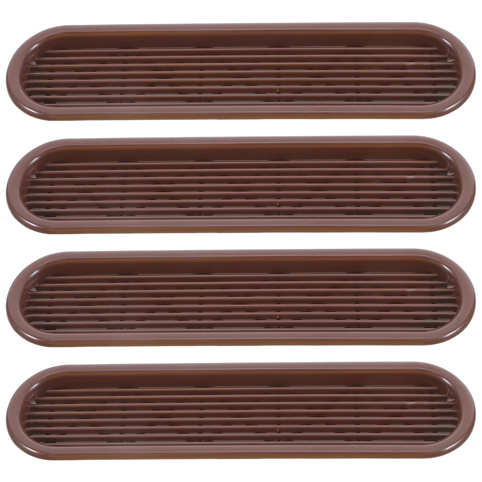 4 قطعة غطاء مصبغة تهوية خزانة أنيق لوحة تنفيس الهواء للأثاث تبديد الحرارة تدفق الهواء النقي وسهولة التركيب #5