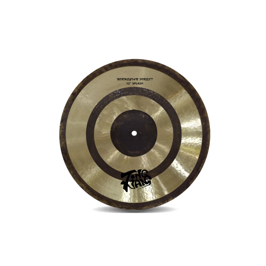 

12inch Splash Cymbal Norwegian Forest Series B25 Handmade Drum Cymbals For Drummers