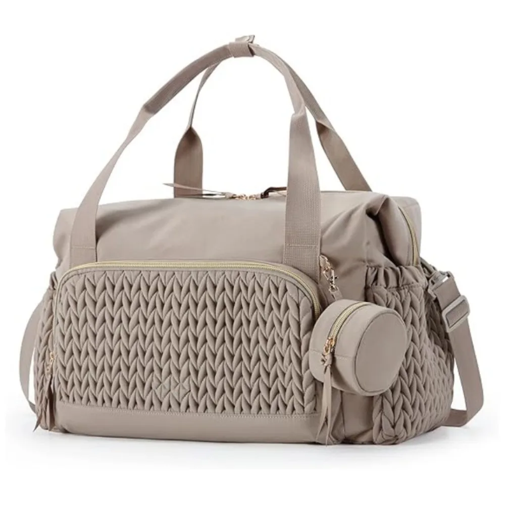 

Multifunctional Mommy Diaper Bag Large Capacity Portable Travel Maternity Bag Lightweight Wear-resistant Mommy Shoulder Bag