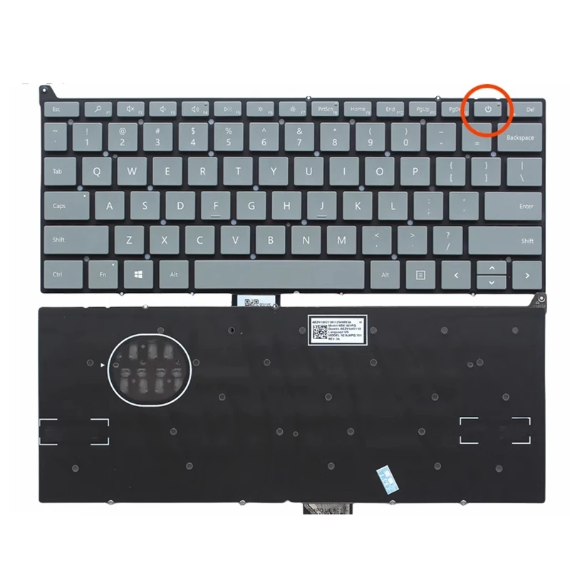 New US Keyboard For Microsoft Surface 1943 Go 2/1963 Go 2/1943 Go 3/1963 Go 3 12.4