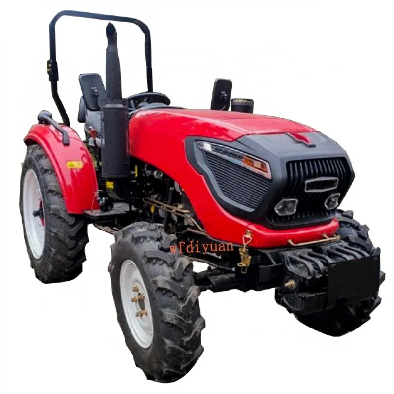 china：Factory Outlet multi functional cortasetos hydrostatic 4wd farm tractor hp tractore minero agricola 4x4 for farming price