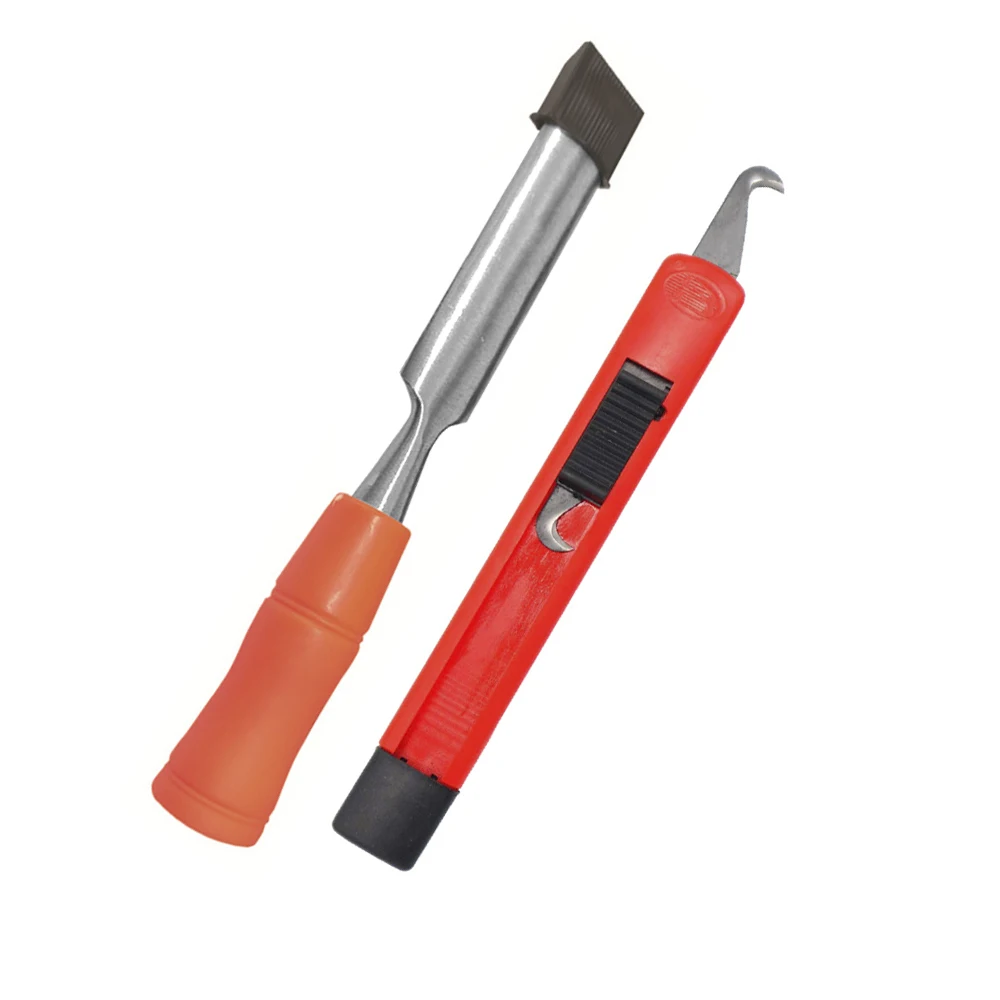 Golf Club Grips Tape Stripper Remover Tool Kit with Hook Knife for Regripping Graphite/Steel Shaft Residual Tape Removal Repair