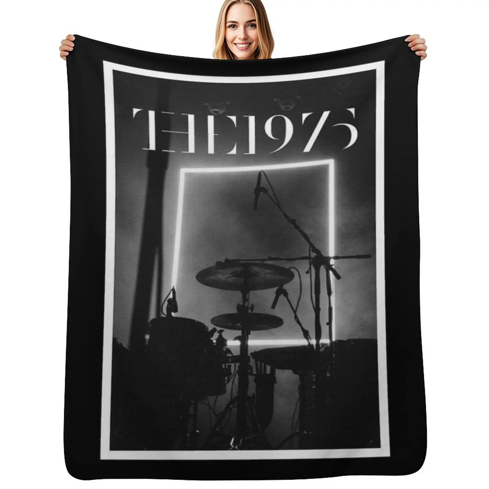 

The 1975 Throw Blanket Heavy for winter for sofa bed plaid Blankets