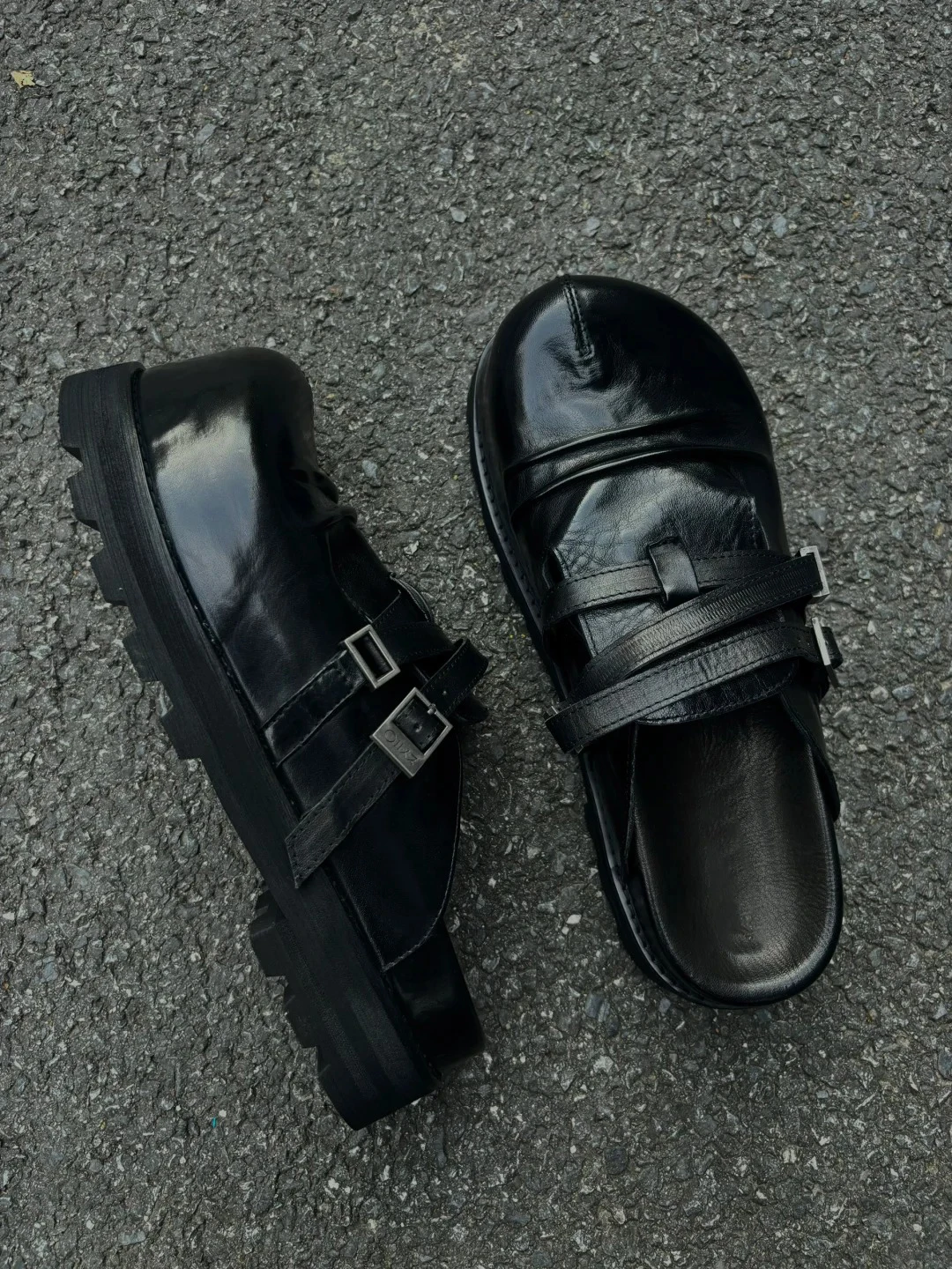 Men's Big Head  Slip-On  Shoes Thick Bottom Heightening Casual Leather Shoes Comfortable All-Season Wear