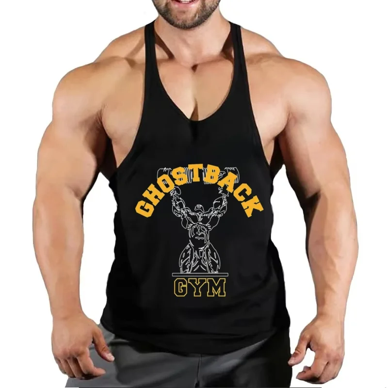 

Muscle - Showcasing Stringer Vest for Men, Bodybuilding Gym Tank Ideal for Intense Training