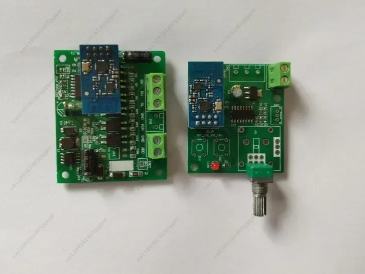 

A Pair of Wireless Remote Control Isolated Potentiometer/receiving Board and Sending Board
