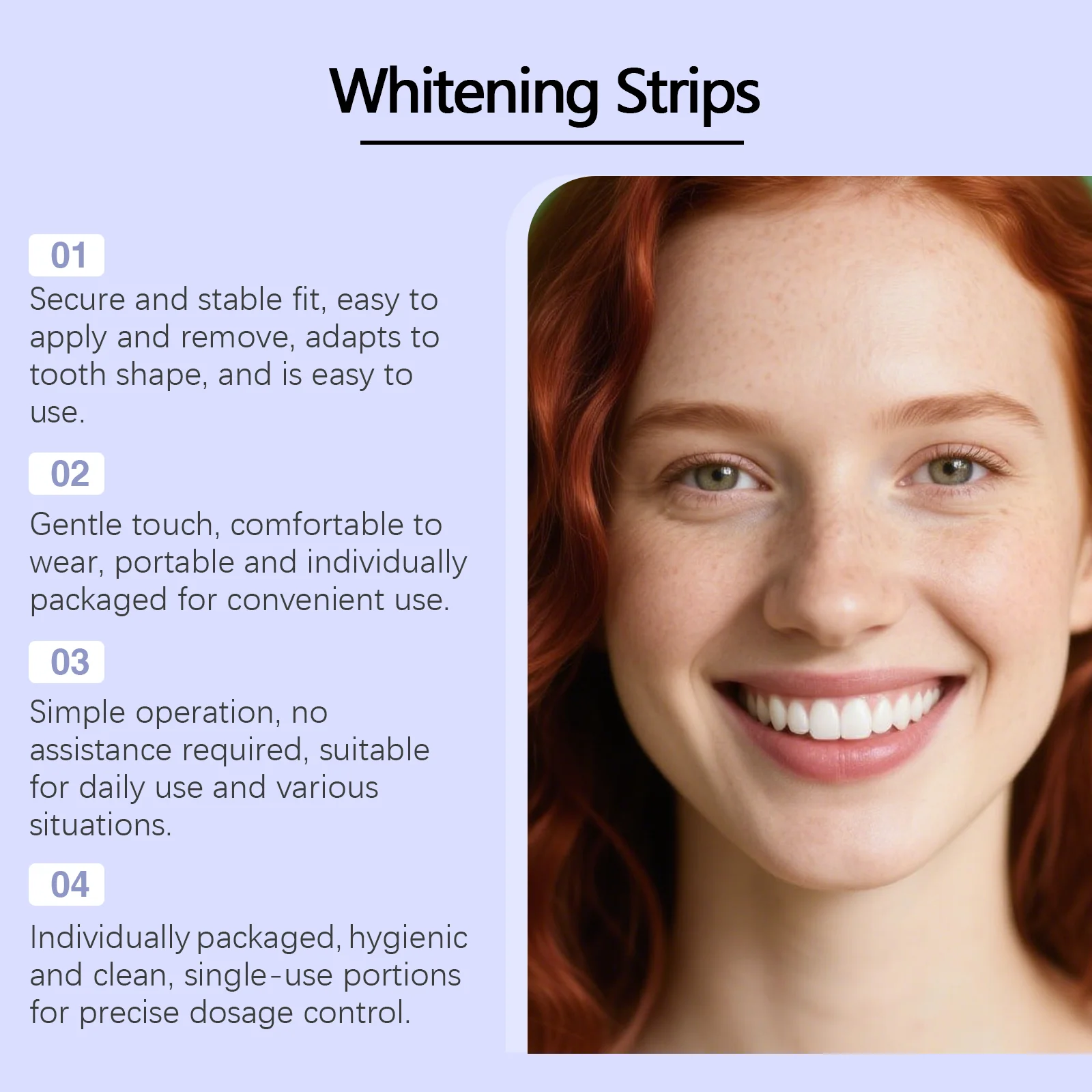 Feimuko Purple Glossy Care Tee - Teeth Whitening Veneers review and price