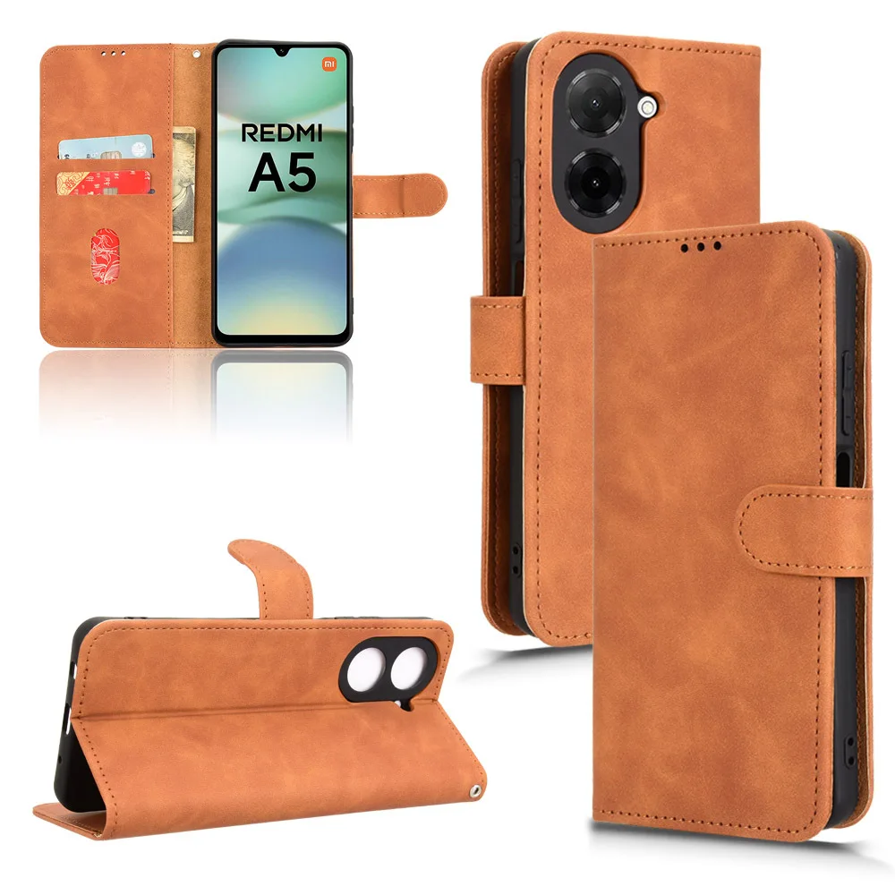 

2 in 1 Magnetic Flip Phone Case For Redmi POCO C71 Cards Solt Wallet Bag Cover Capa Funda coque