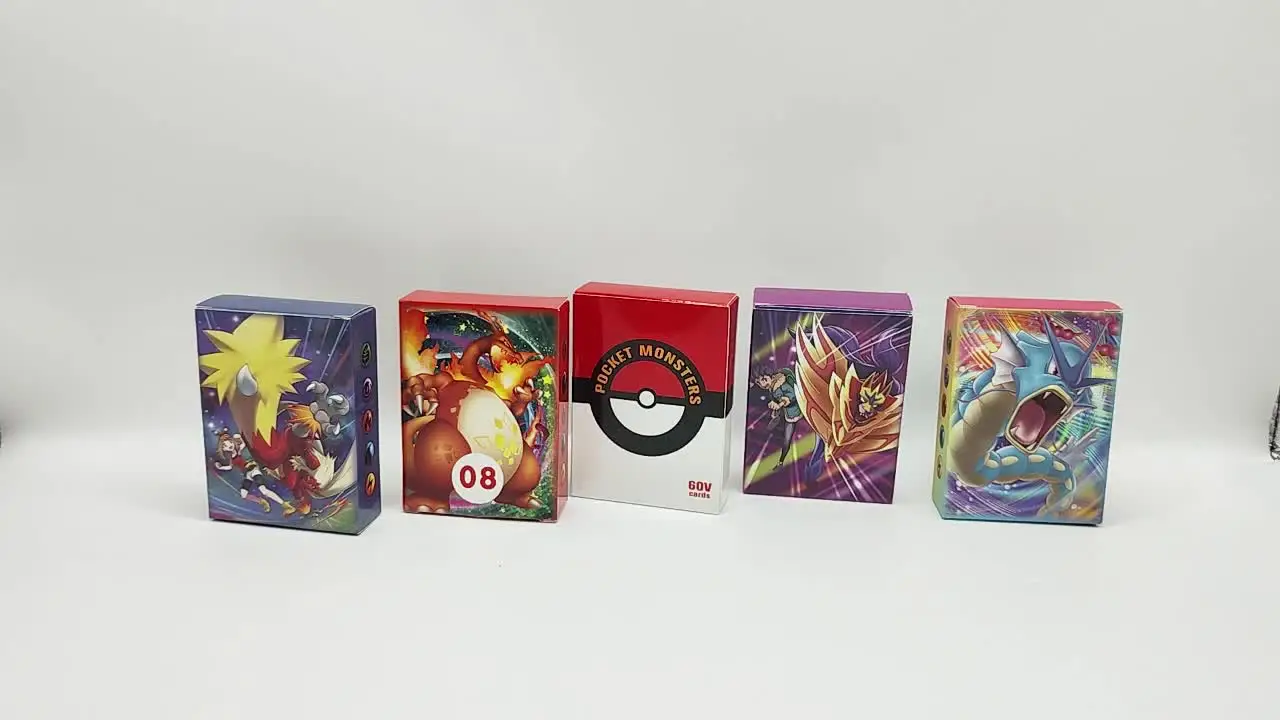 pokemon cards 60 pack Amazon.com: Pokémon Cards 60 Assorted Trading Cards, Pokemon TCG  Collectible Deck Box, with 1 GX/V/VMAX/VSTAR, 5 Holos & A Plus Collectibles  Deck Box : Toys & Games main image 0