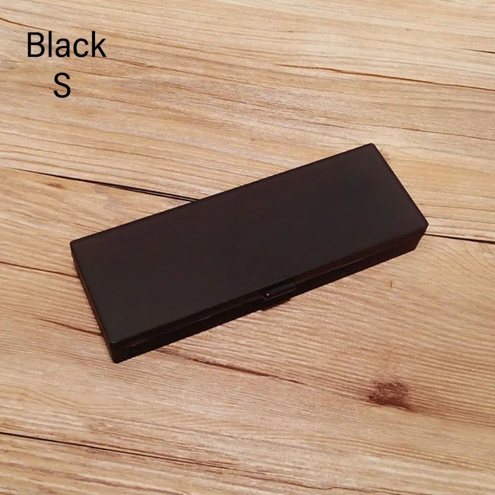 

Simple Non-toxic Pencil Case Frosted Hard Plastic Stationery Box Students Gift Translucent Pencil Box Students