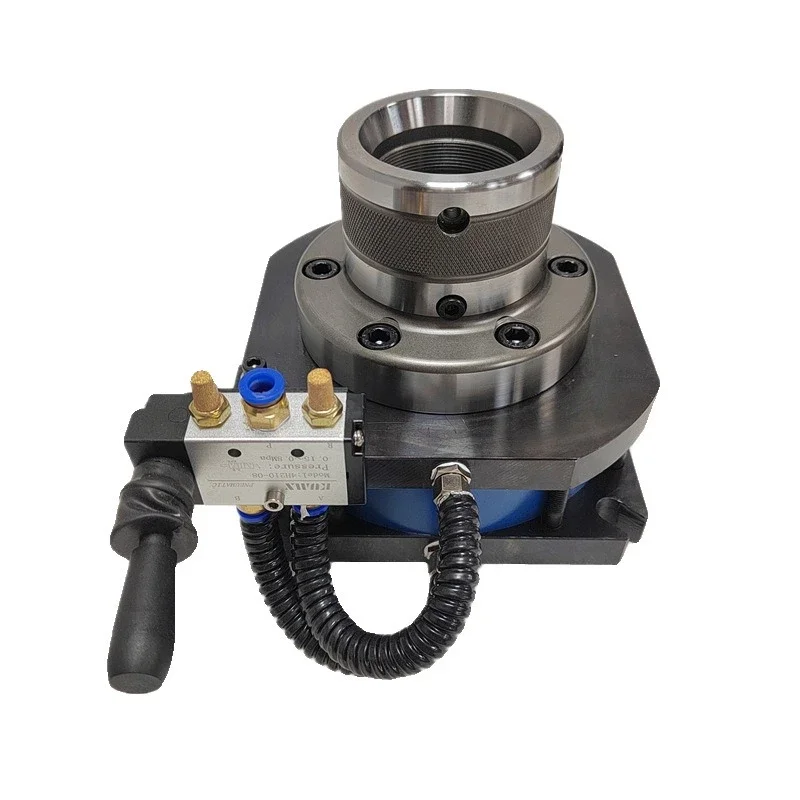 Pneumatic clamp seat, hydraulic clamp seat dual-purpose fixture, for cylinder diameter 160 sets of drilling and milling machines