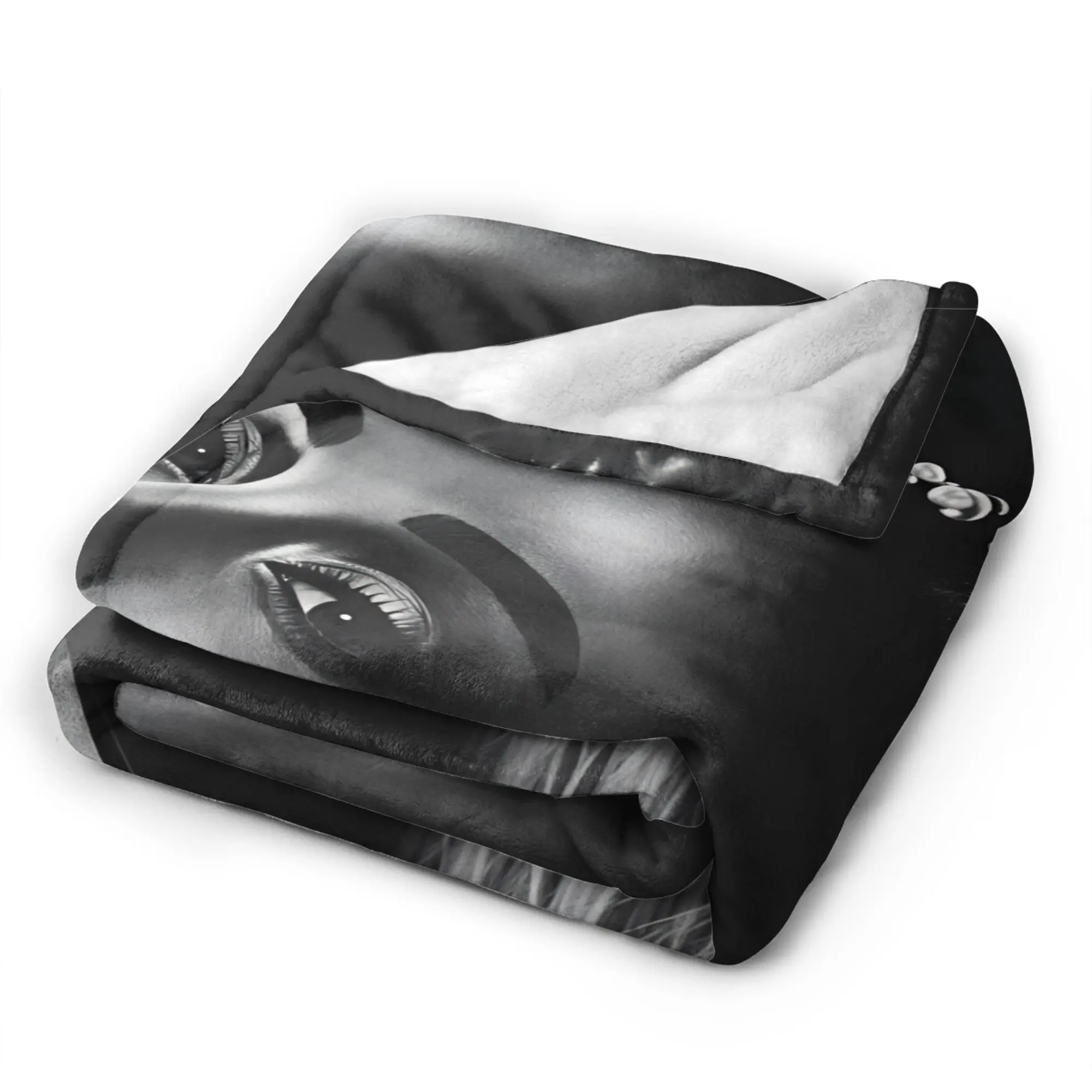 Arianas Grande  Warm Soft Blanket For Bedroom  Graphic Throw Blanket Autumn Plane Travel Flannel Bedspread