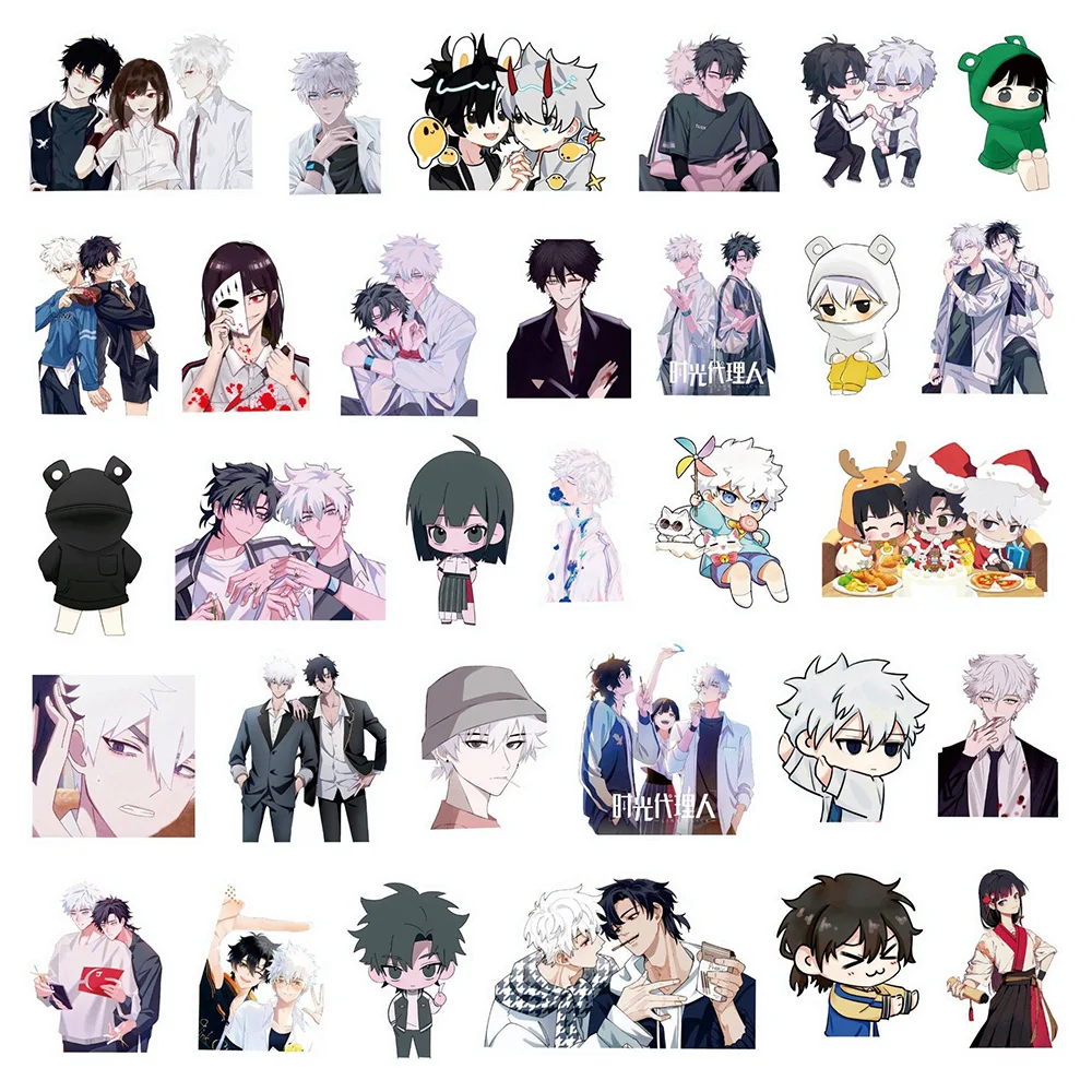 10/30/50PCS Anime Link Click Stickers Decals Decoration Suitcase Laptop Scrapbooking Phone Stationery Cool Manga Kid Toy Sticker