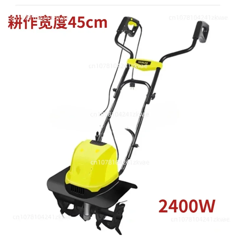 Bulldozer, agricultural electric small scarifier plow, multifunctional garden rotary tiller