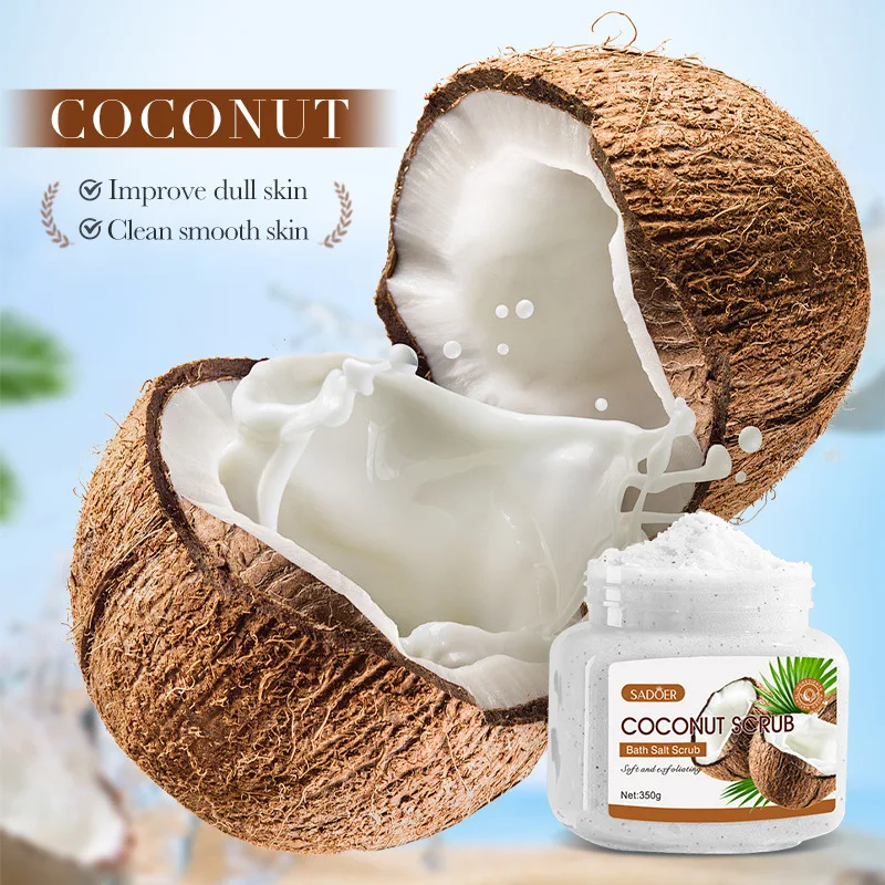 

Coconut - Based Exfoliating Scrub for Skin Purification - Body Cleansing Scrub