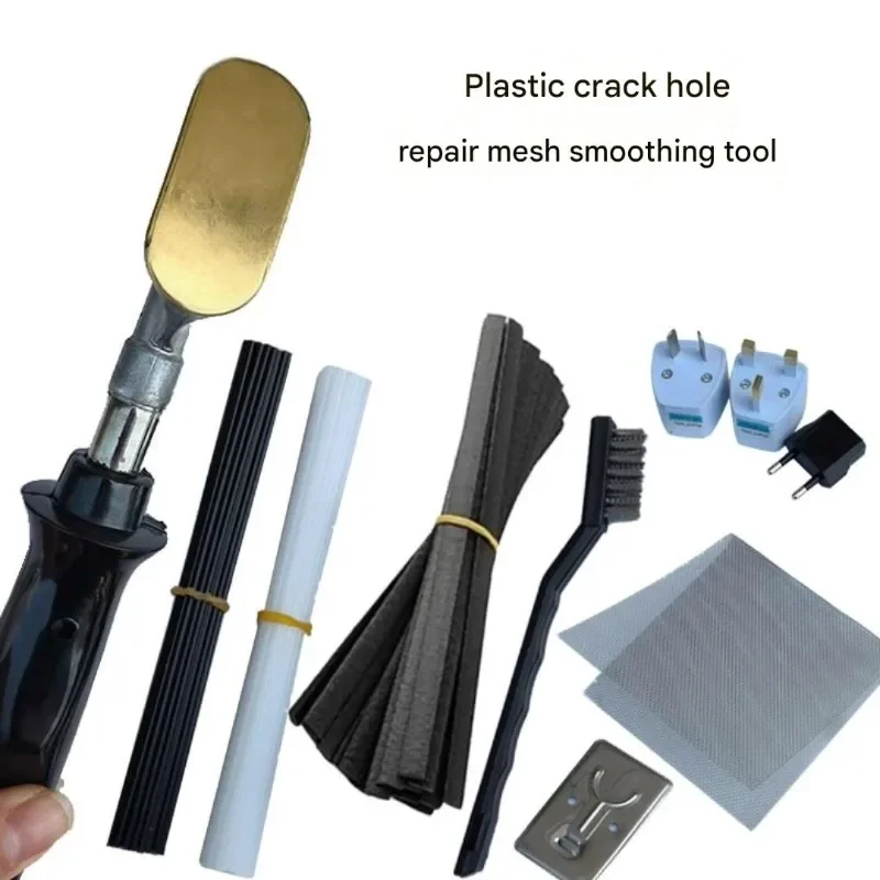Car Bumper Repair Tool Spatula Cracks Holes Repair Plastic Welding Kit Repairing Accessories Tools Electric Soldering Iron