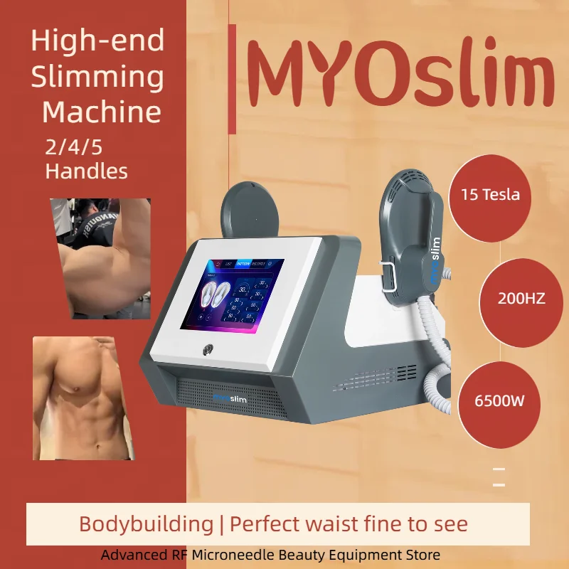 

Professional EMS Machine for Body Sculpting Weight Loss MYOSLIM Ultra NEO 15T Tesla Muscle Stimulator Butt Build.