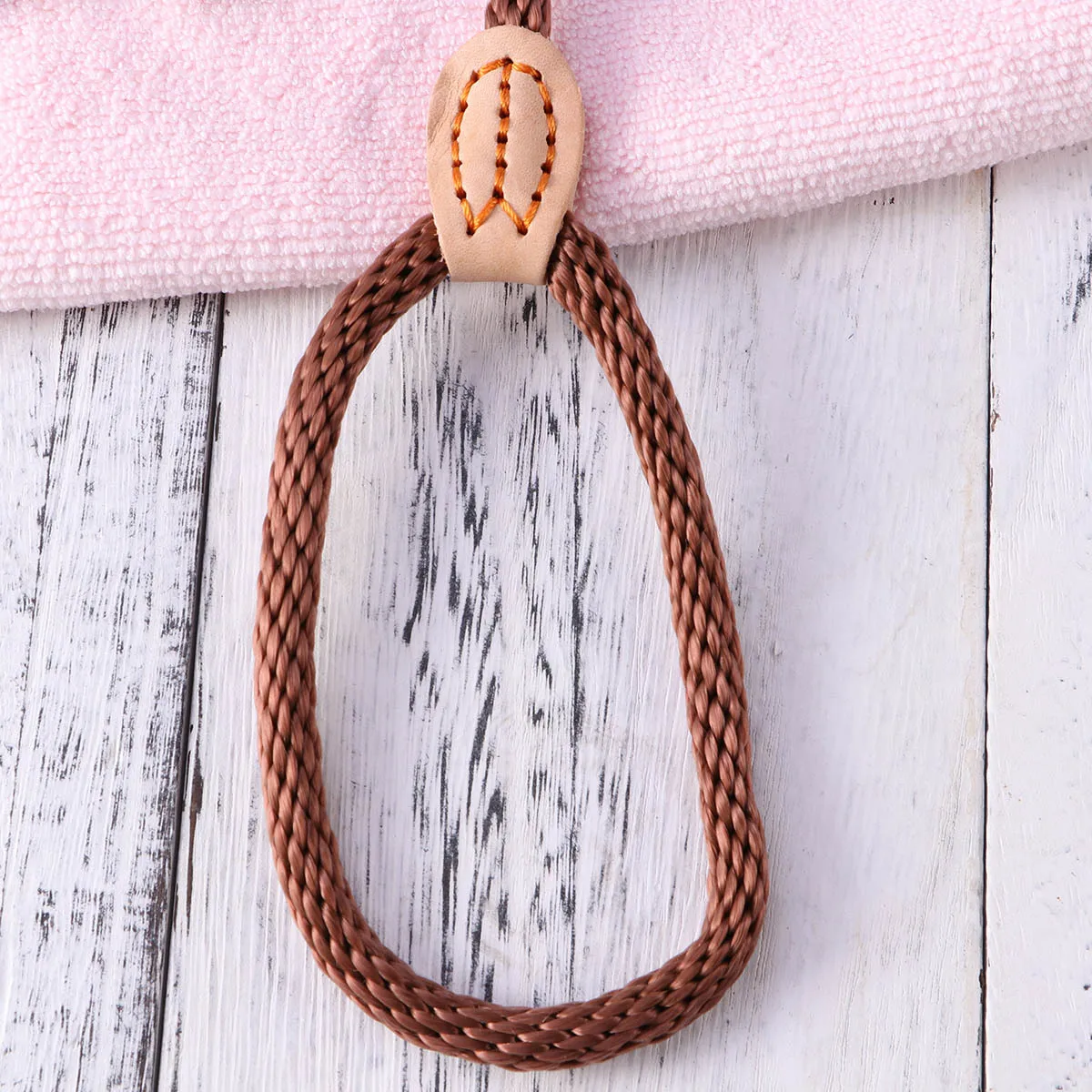 

Nylon Dog Training Leash Coffee Heavy Duty Adjustable Neck Perimeter No Collar Medium Large Dogs Training Lead Pet Safety Slid