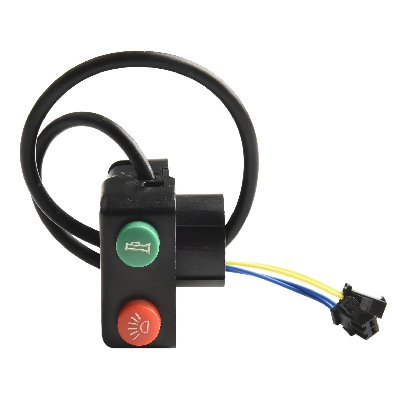 1pc Handlebar Switch Horn Headlight  Three-in-1 ON OFF Button For Electric Scooter TwistE-Bike With 7/8 Inch 22MM Application