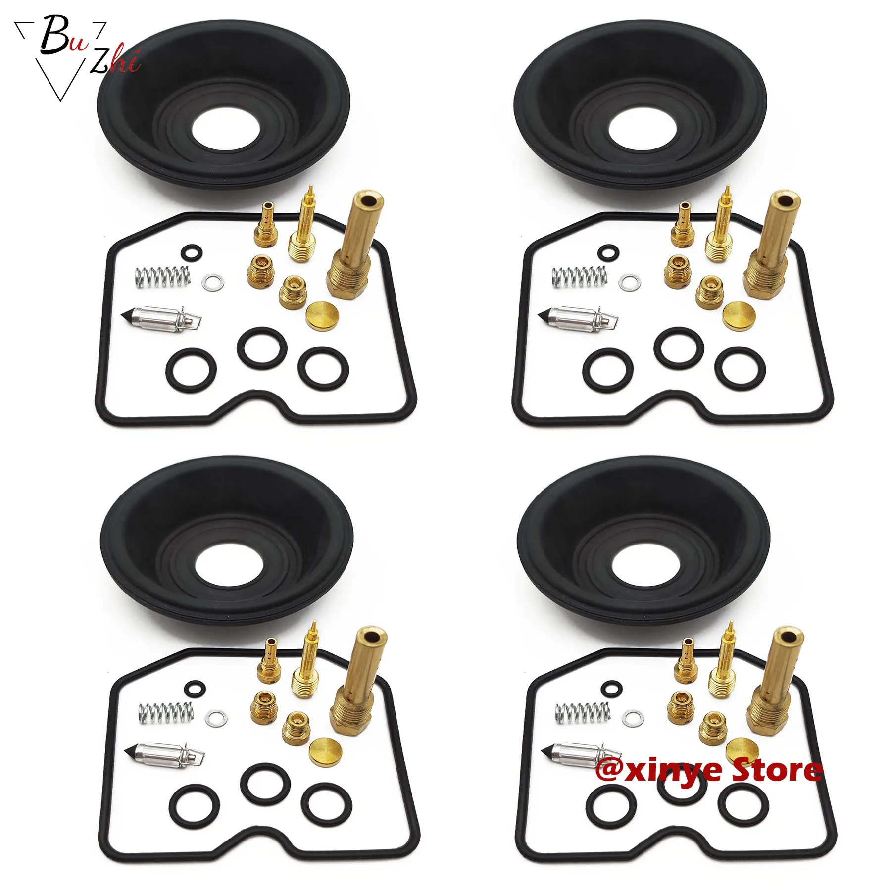 for Suzuki Bandit 600 GSF600S GSF600 1996-1999 GSF 600 Carburetor repair kit vacuum diaphragm  floating needle gasket parts