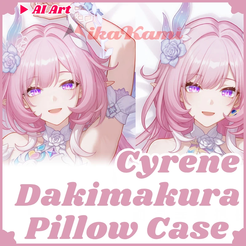 Cyrene Dakimakura Honkai Star Rail Game Pillowcase Full Body Hugging Pillow Case Cushion Cover Home Bedding Decor Otaku Gift SHM