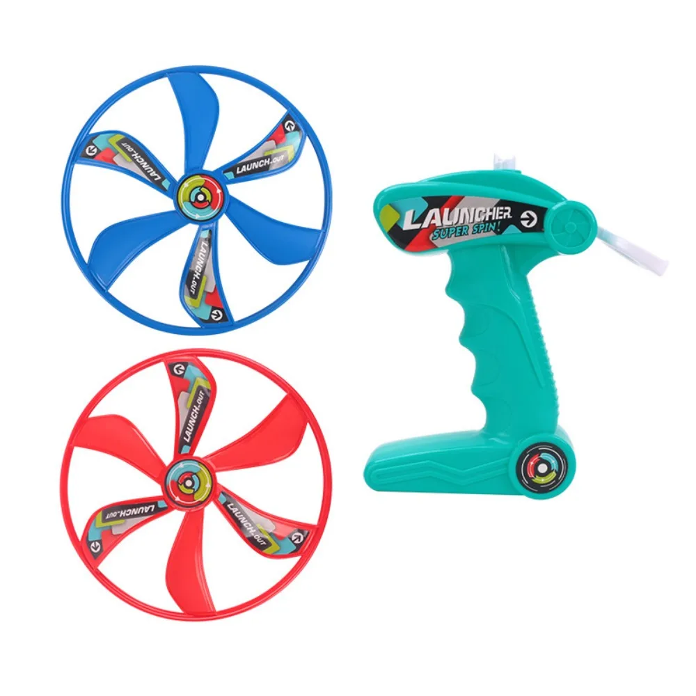 Lanceur Spinner tirer volant Ripcord rotatif atmosphère accessoire Ripcord ciel Spin jouets éducatifs dessin animé libellule jouet extérieur